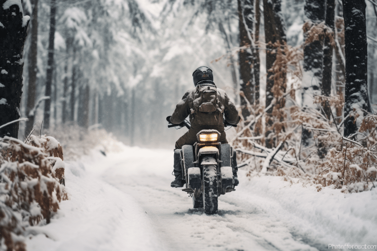 winter motorcycle riding trips