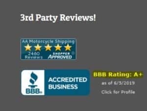 Our BBB and Shopper Approved ratings