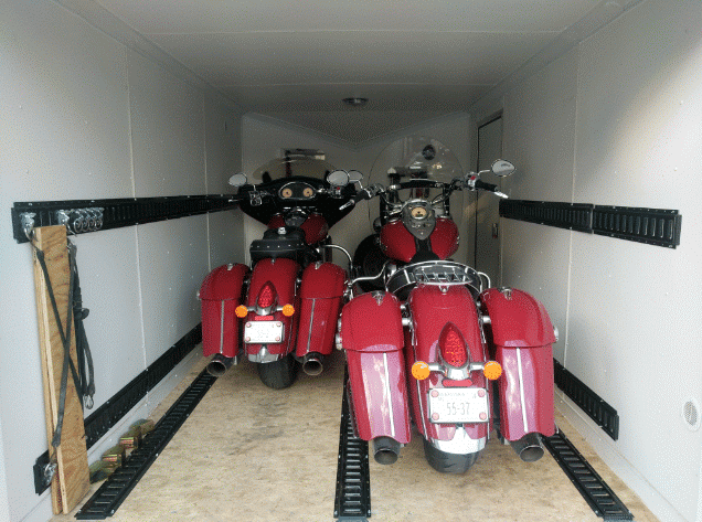 ship motorcycle to california in a trailer